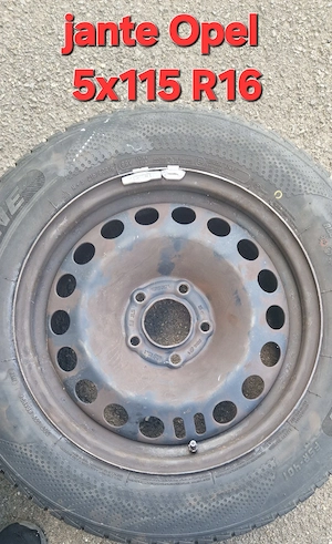 Jante Oțel Originale Opel Astra J 5x115 R16 La 500 lei set 4 buc - imagine 2