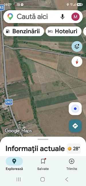 Teren arabil 2,4 hectare șes Tutova