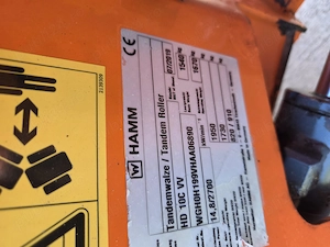 Hamm HD10C, latime tambur 1m, 2019, 667h, motor Kubota 19.900 eur+Tva - imagine 18
