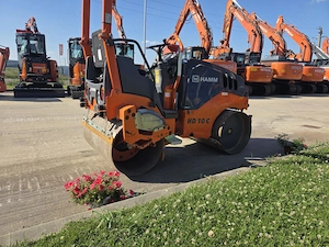 Hamm HD10C, latime tambur 1m, 2019, 667h, motor Kubota 19.900 eur+Tva - imagine 9
