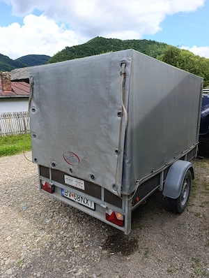 Remorca 750kg, solida, stare impecabila. - imagine 3