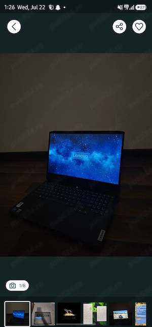 Laptop Lenovo ideapad gaming 3I
