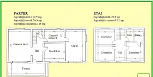Vila, 3 camere,constructie 2014, teren 547mp, Negoiesti, Prahova, 185.000euro - imagine 17