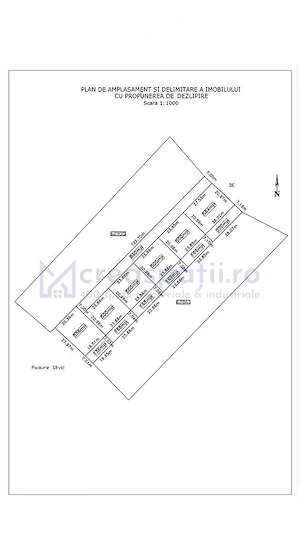 Teren langa padure pentru casa, Cercu, Barnova, de la 500mp la 4000mp - imagine 4
