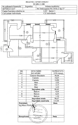 AVIATIEI, Particular, 3 Camere 2 Băi, Terasă + 2 Balcoane, 97 mp, Bloc Nou, Parcare Inclusă, Metrou - imagine 10