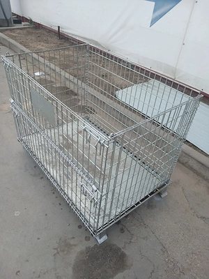 box paleți zincate  pliabili