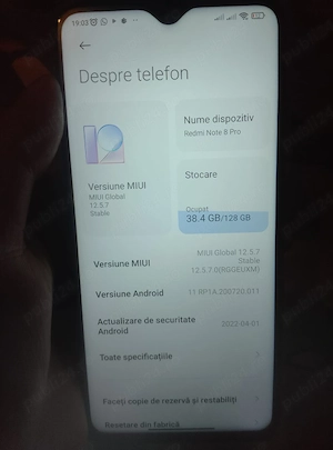 vând sau schimb redmi note 8 pro 