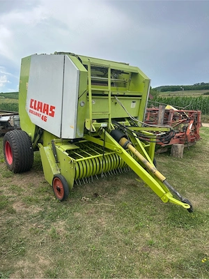 Presa rotunda claas 46 plasa + ata pickup mare