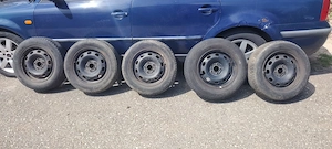 Vând jante r 14 aliaj și tabla originale Volkswagen Giurgiu vw - imagine 3