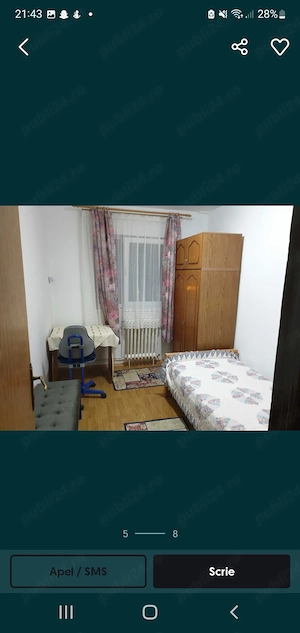 Inchiriez apartament 4 canere(3 dormitoare) in Manastur  , zona linistita  - imagine 5