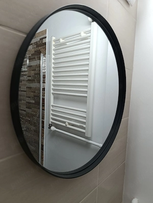 Oglinda neagra noua 50cm JYSK