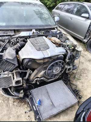 Motor 2.5 tdi V6 Audi A6 C5 A4 B5 AKE - imagine 4