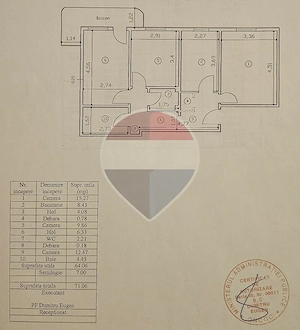 Apartament cu 3 camere decomandat I Păcurari - imagine 9