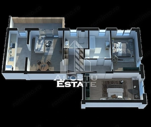 Apartament cu 3 camere, de vanzare,Torontalului,Timisoara - imagine 9
