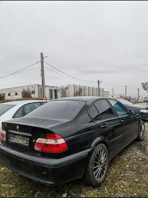 Bară spate, spoiler, haion BMW e46