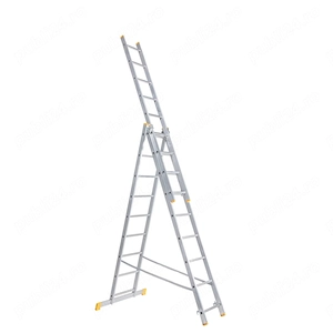 Ofer pentru inchiriat scara aluminiu modulara profesionala, 3 tronsoanex9 trepte
