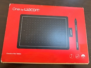  Tableta grafica One by Wacom Creative Pen Tablet (Black Red)   Stare excelenta