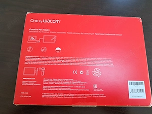  Tableta grafica One by Wacom Creative Pen Tablet (Black Red)   Stare excelenta - imagine 2