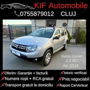 Dacia Duster 1.5dci   Garantie & Factura