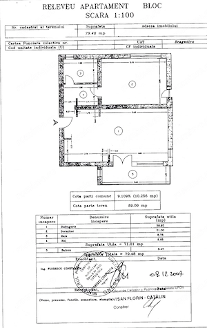 Apartament 2 camere, balcon, terasa si loc de parcare, - imagine 10