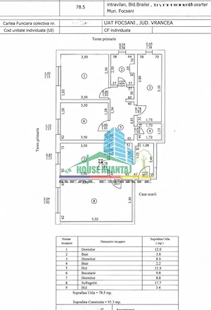 Apartament 4 camere Parter -Focsani-Central - imagine 10