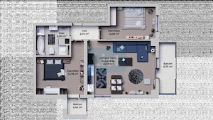 Comision 0%! Apartament 2 camere decomandat Calea Surii Mici - imagine 8