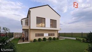 Duplex cu 4 camere de vanzare in localitatea Dumbravita - imagine 2