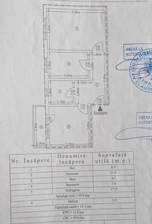 Apartament 2 camere, etaj 2, renovat integral, mobilat si utilat, zona Centrala- ITM, Piatra Neamt - imagine 16