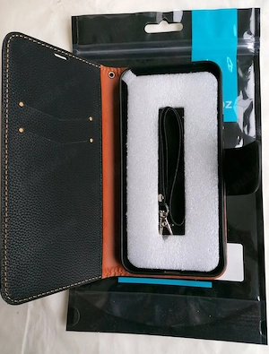  Vand o husa (piele),neagra,tip carte,pentru Samsung Galaxy A54 5G,noua! 