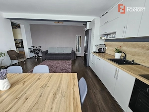 Apartament cu 3 camere, 65 mp utili, mobilat-utilat - Giroc - imagine 3