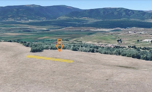 Teren extravilan 1300 mp, zona Selimbar (Mohu)
