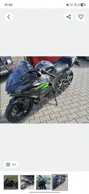 Kawasaki Ninja 500 2025 GARANTIE - imagine 2