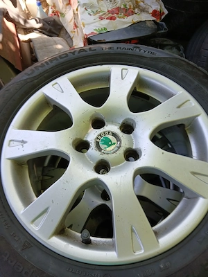 Jante auto aluminiu si tabla - imagine 3