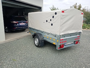 Remorca de 750 kg,de 270/135 cm,NOUĂ ! - imagine 3