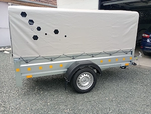Remorca de 750 kg,de 270/135 cm,NOUĂ ! - imagine 4