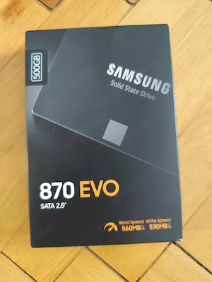 SSD Samsung Evo 870, 500 Gb, 2,5 inch, nou sigilat