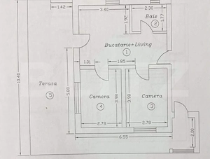 Apartament 3 camere | 45 mp | Terasa si 2 Parcări Incluse - imagine 10