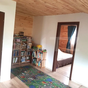 Casă deosebită din lemn masiv de stejar, 125 mp utili, teren 700 mp, Bod - imagine 6