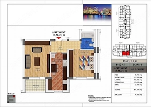 Proprietar,vând ap 2 camere+parcare (2016), 10 min metrou apărătorii patriei  - imagine 6