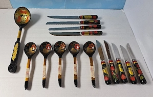 Lot obiecte decorative-funcționale rusești