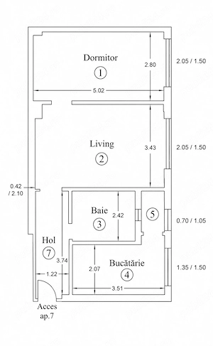 Apartament premium de vânzare Centrul Civic, Brașov Lângă Filarmonică - imagine 10