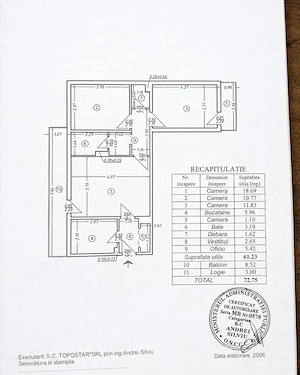 Apartament 3 camere - imagine 8