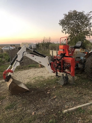 Braț excavator dupa tractor  - imagine 2