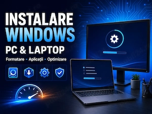 Instalare Windows și programe PC Laptop   Service și suport IT