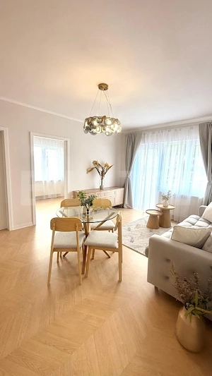 Apartament nou, semidecomandat, 3 camere, parcare subterana, zona Terra - imagine 4