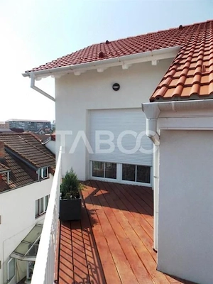 Penthouse 4 camere de inchiriat in Sibiu zona Calea Dumbravii - imagine 13
