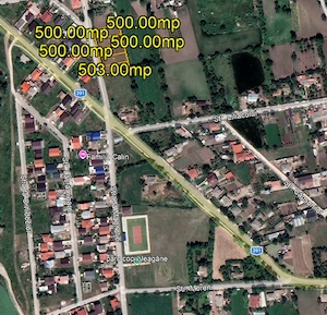 Teren Topraisar de vanzare loturi 500 mp - imagine 3