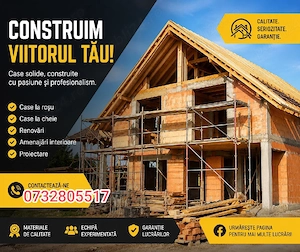 firma de constructii la preturi foarte avantajoase