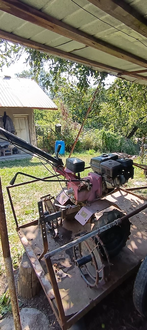 Vând motocultor Loncin LC90 functionabil cu remorcă  - imagine 4
