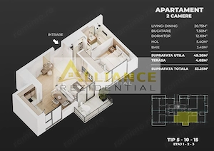 Ap 2 si 3 camere Ame Rezidence Exclusivitate - imagine 7